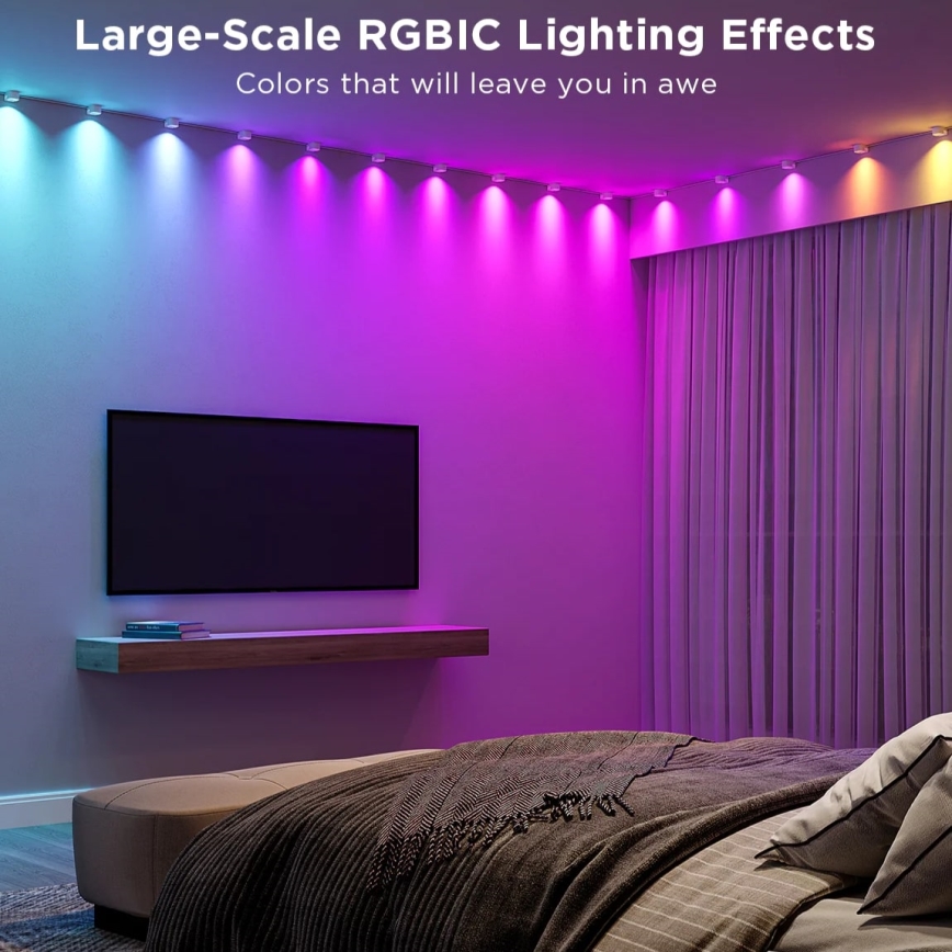 Govee - RGBIC LED niz svjetala 3m Wi-Fi