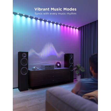 Govee - RGBIC LED niz svjetala 5m Wi-Fi