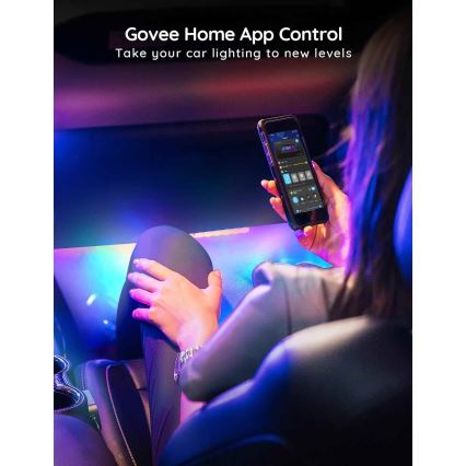 Govee - Smart LED trake za automobil - RGBIC