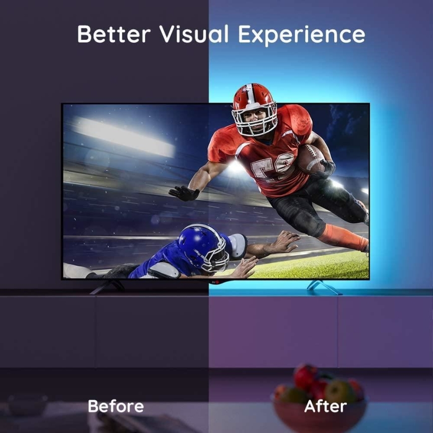 Govee - TV 46-60 pametno LED pozadinsko osvjetljenje RGB + daljinski upravljač