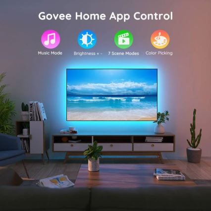 Govee - TV 46-60 pametno LED pozadinsko osvjetljenje RGB + daljinski upravljač