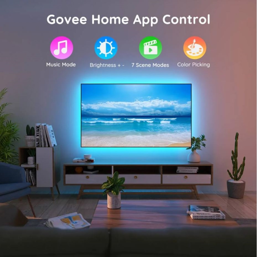 Govee - TV 46-60 pametno LED pozadinsko osvjetljenje RGB + daljinski upravljač