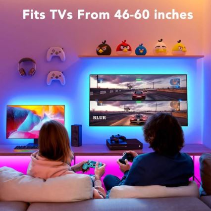 Govee - TV 46-60 pametno LED pozadinsko osvjetljenje RGB + daljinski upravljač