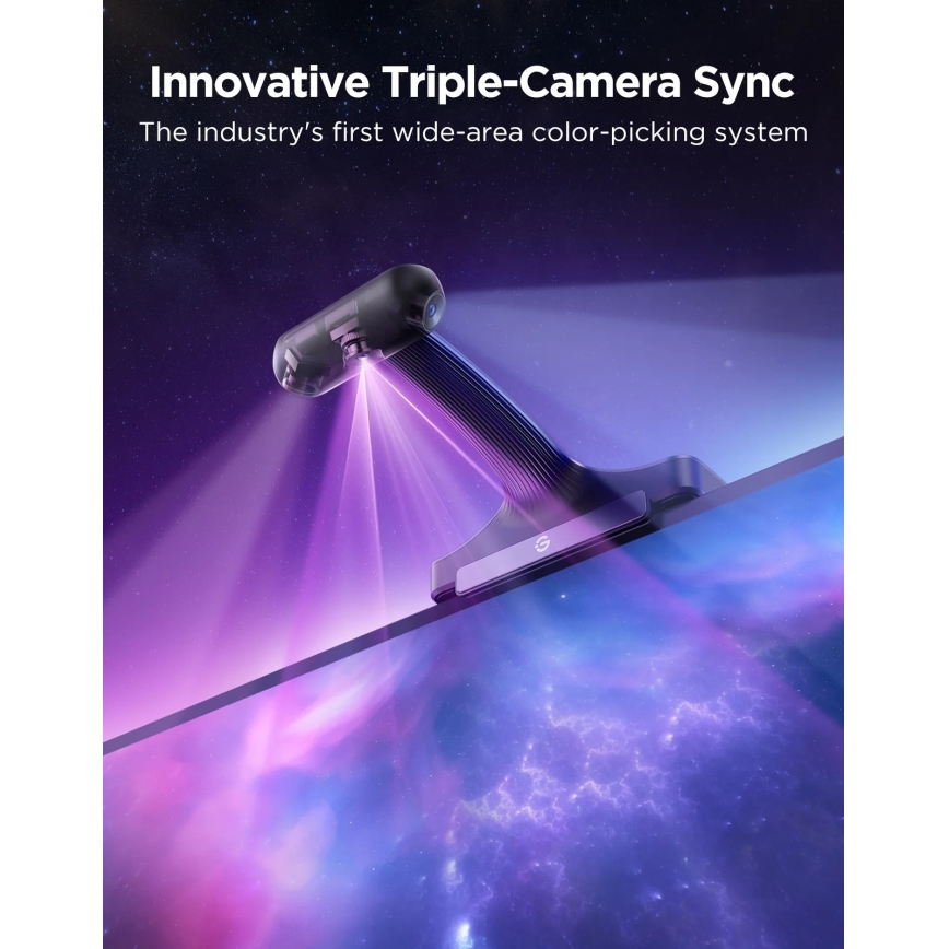 Govee - TV Backlight 3 Pro 75-85 Pametno LED pozadinsko osvjetljenje RGBIC s Wi-Fi