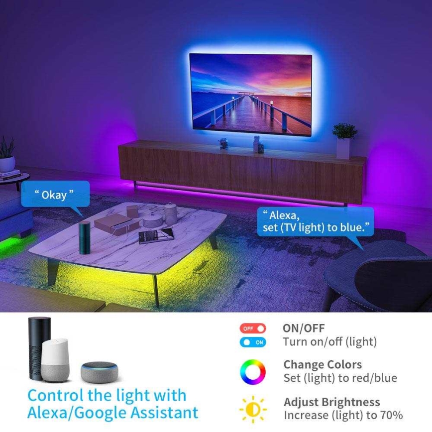 Govee - Wi-Fi RGB pametni LED trak 10m