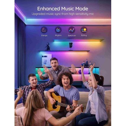 Govee - Wi-Fi RGBIC Smart PRO LED traka 10m - izuzetno otporan