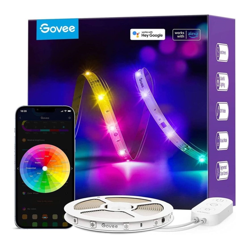 Govee - Wi-Fi RGBIC Smart PRO LED traka 5m