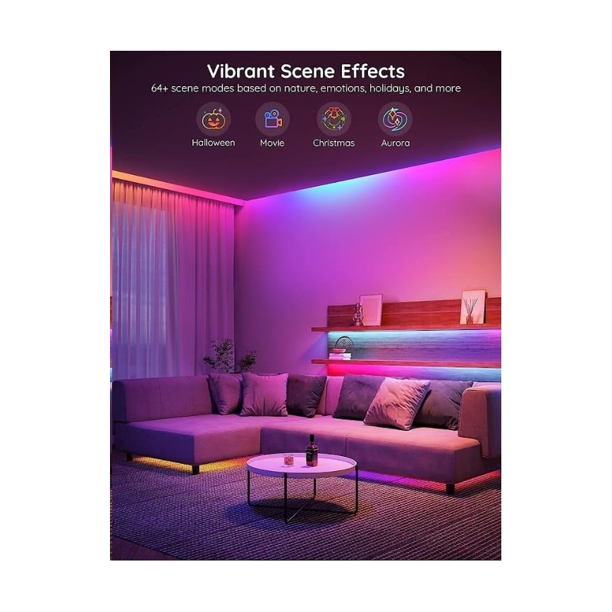 Govee - Wi-Fi RGBIC Smart PRO LED traka 5m