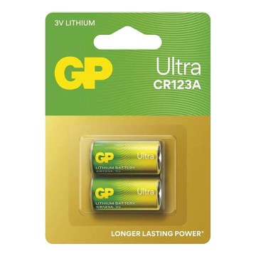 GP LITHIUM CR123A litijska baterija 3V/1400 mAh