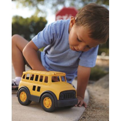 Green Toys - Školski autobus žute/crne boje