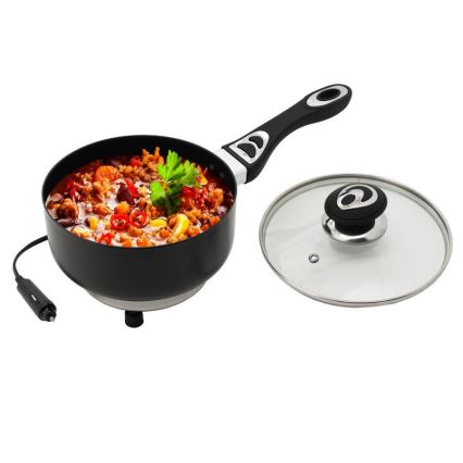 Grijaći lonac s poklopcem 165W/12V 1,9 l