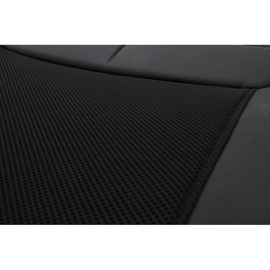 Grijana navlaka za sjedalo s ventilacijom 18W/12V crna