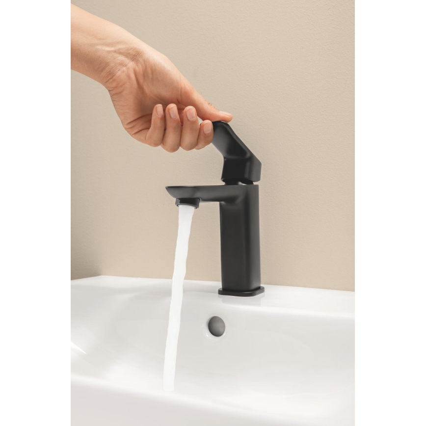 GROHE 1018322430 - Slavina za umivaonik DICE M crna