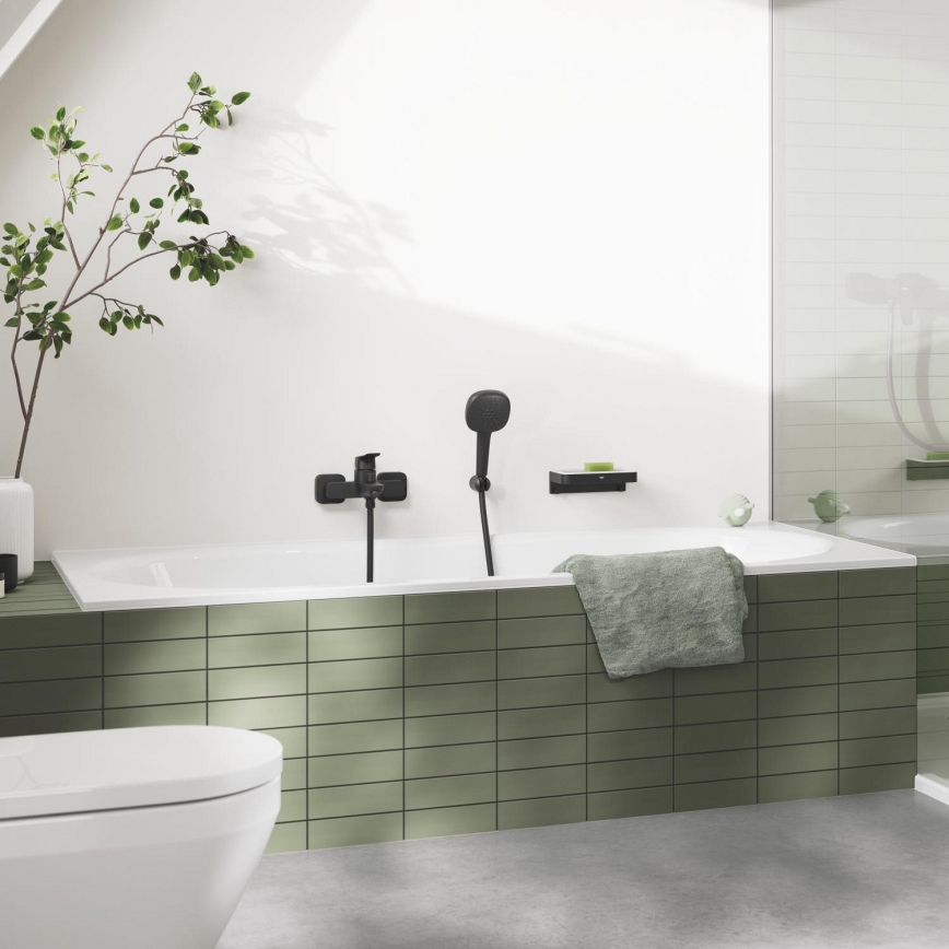 GROHE 1018722430 - Miješalica za kadu DICE, crna