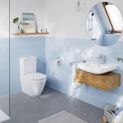 GROHE 102513SH00 - WC komplet EURO CERAMIC 67,3 x 37,6 x 79,2 cm keramika/bijela