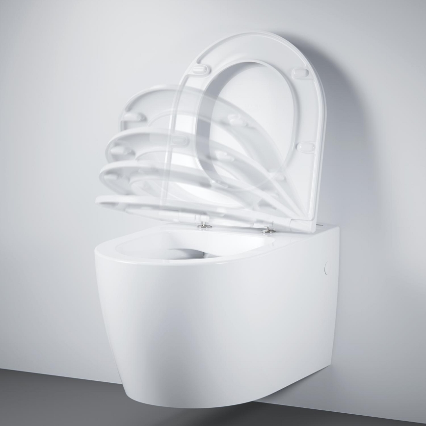 GROHE 103848SH00 - Zidna WC školjka START ROUND CERAMIC 368 × 543 mm, duro-bijela