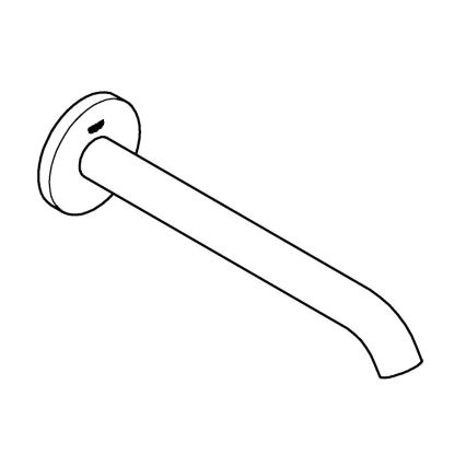 GROHE 13449DC1 - Slivnik za kadu ESSENCE 221 mm, nehrđajući čelik