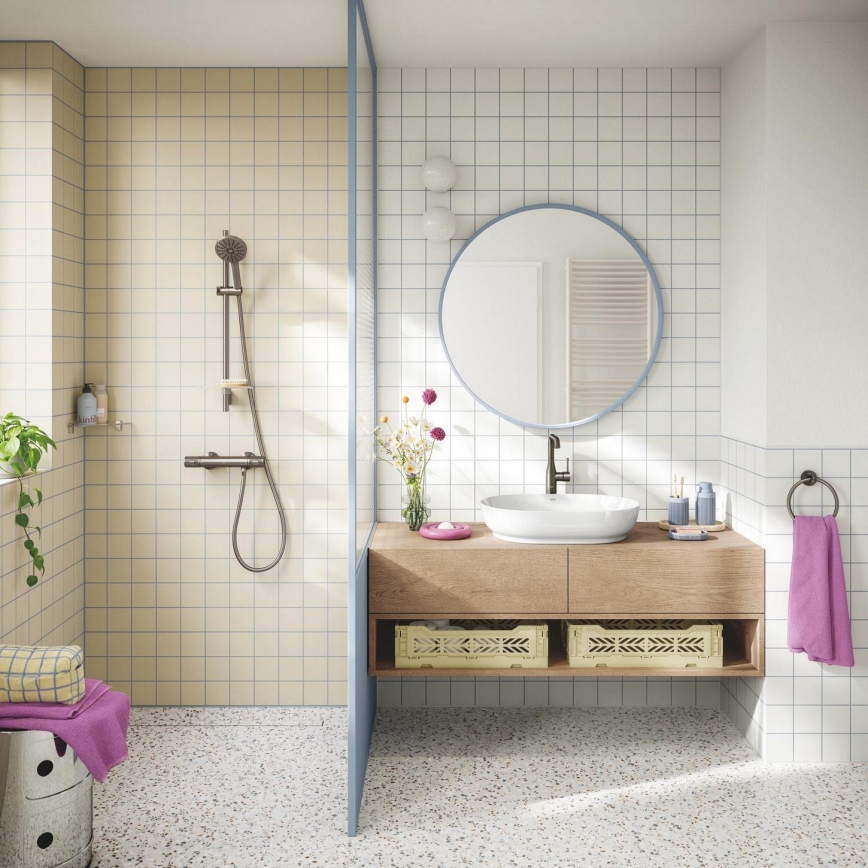 GROHE 134864AL00 - Ručna tuš glava VITALIO JOY+ 120 mm grafit