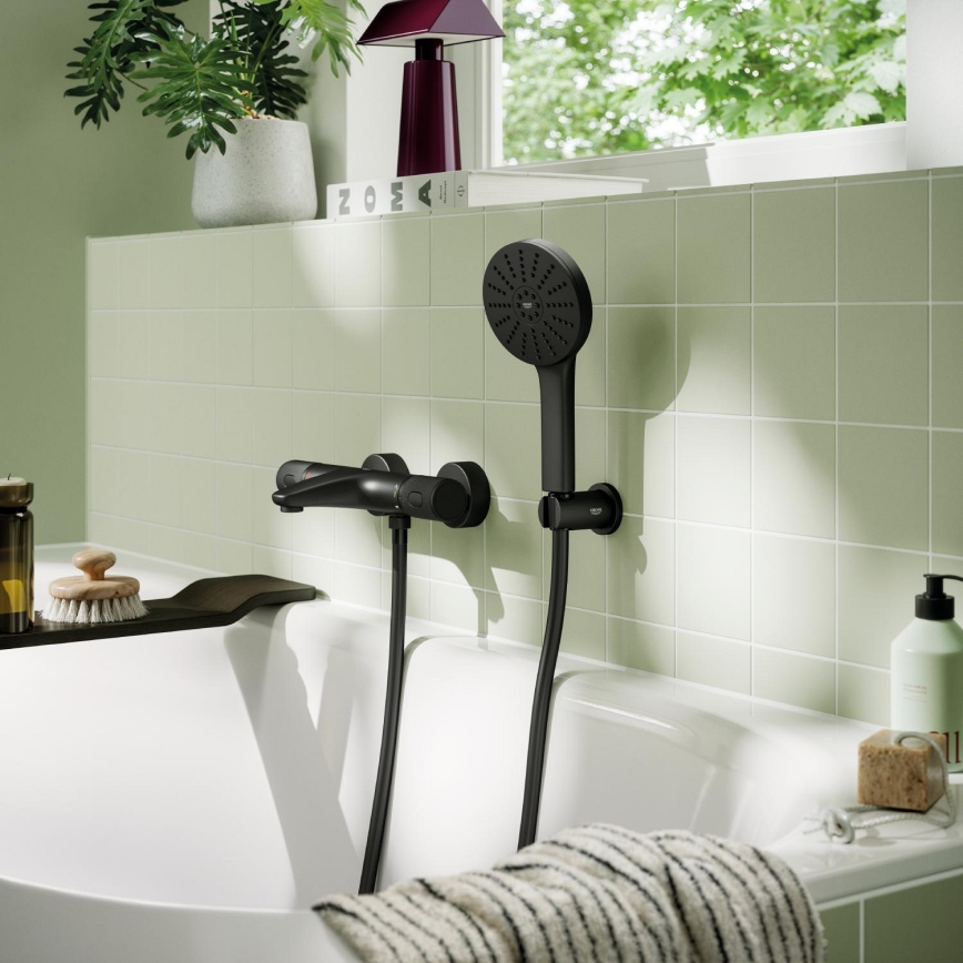 GROHE 1348652430 - Sada za tuš VITALIO JOY+ 120 mm crna