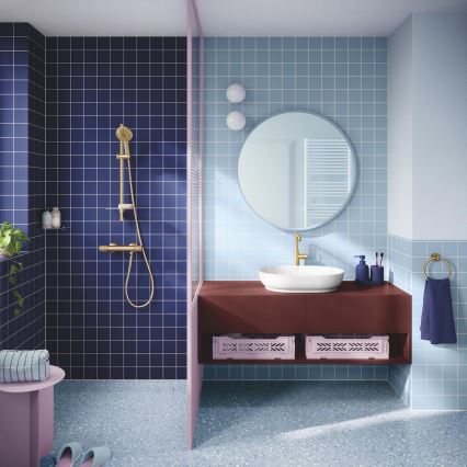 GROHE 134866GN00 - Sada za tuš VITALIO JOY+ 120 mm zlatna