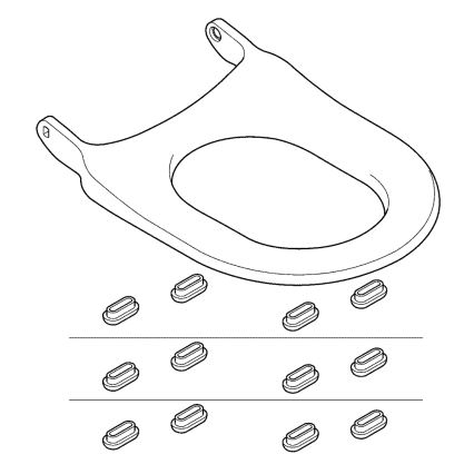 GROHE 14924SH0 - WC sjedalo SENSIA ARENA DuroWhite