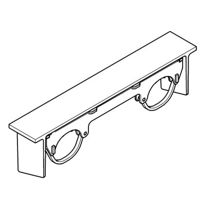 GROHE 18608001 - Polica GROHTHERM 2000, sjajni krom