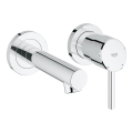 GROHE 19575001 - Dvootvorna miješalica za umivaonik CONCETTO 147 mm sjajni krom