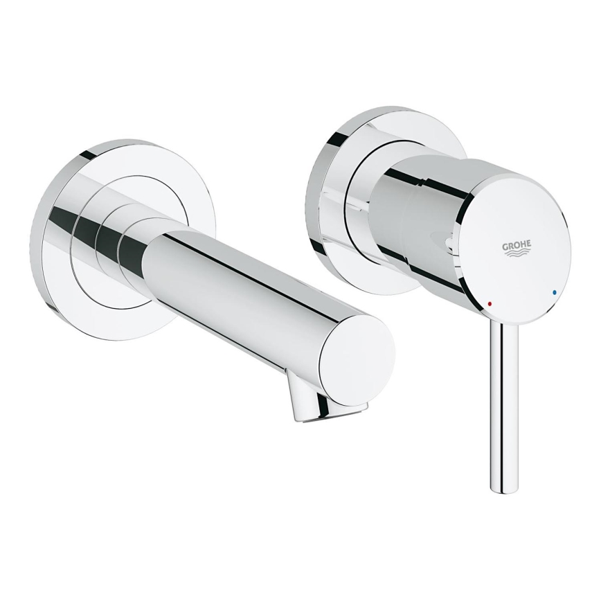 GROHE 19575001 - Dvootvorna miješalica za umivaonik CONCETTO 147 mm sjajni krom