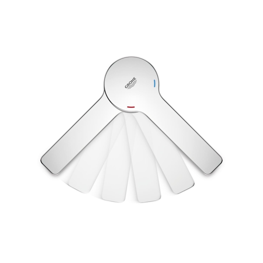 GROHE 19577001 - Četverootvorna miješalica za kadu LINEARE, polirani krom