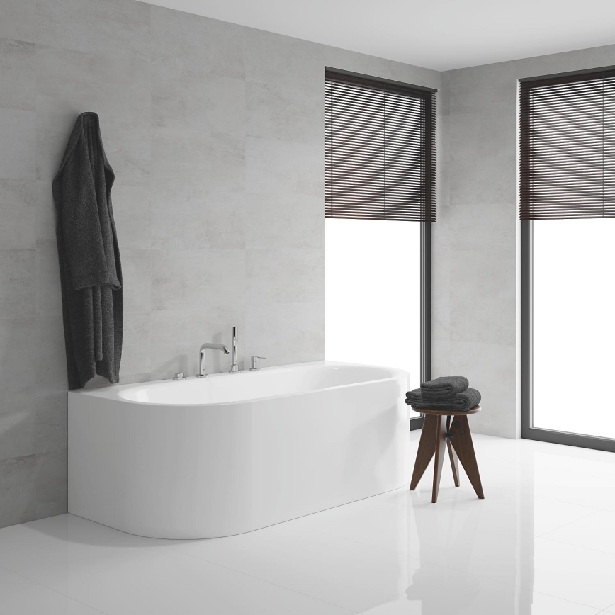 GROHE 19578001 - Kombinacija za kadu s četiri otvora ESSENCE 197 mm, sjajni krom