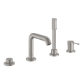 GROHE 19578DC1 - Četverootvorna kombinacija za kadu ESSENCE, nehrđajući čelik