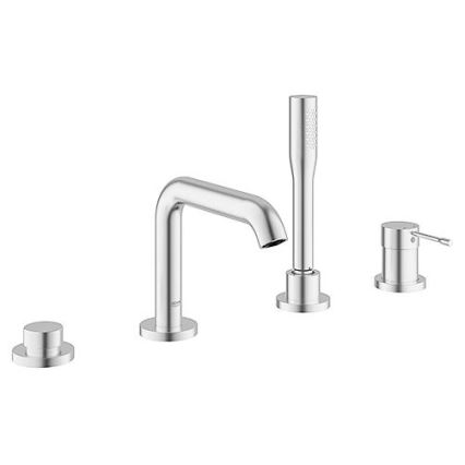 GROHE 19578DC1 - Četverootvorna kombinacija za kadu ESSENCE, nehrđajući čelik