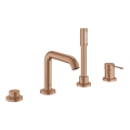 GROHE 19578DL1 - Kombinacija za kadu s četiri otvora ESSENCE, brončana