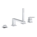 GROHE 19897001 - Četverootvorna miješalica za kadu EUROCUBE sjajni krom
