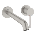 GROHE 19967DC1 - Dvootvorna miješalica za umivaonik ESSENCE, 230 mm, nehrđajući čelik