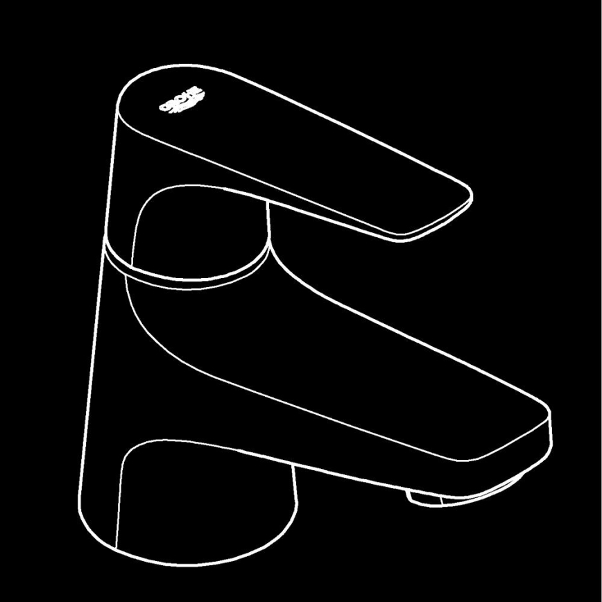 GROHE 20577000 - Stojni ventil START FLOW DN 15 sjajni krom