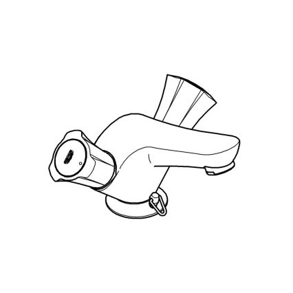 GROHE 21100001 - Slavina za umivaonik COSTA L DN 15 sjajni krom