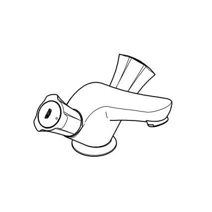 GROHE 21390001 - Slavina za umivaonik COSTA L DN 15 sjajni krom