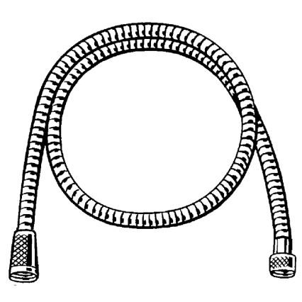 GROHE 22108000 - Crijevo za tuš VITALIOFLEX METAL LONG-LIFE 1500 mm krom