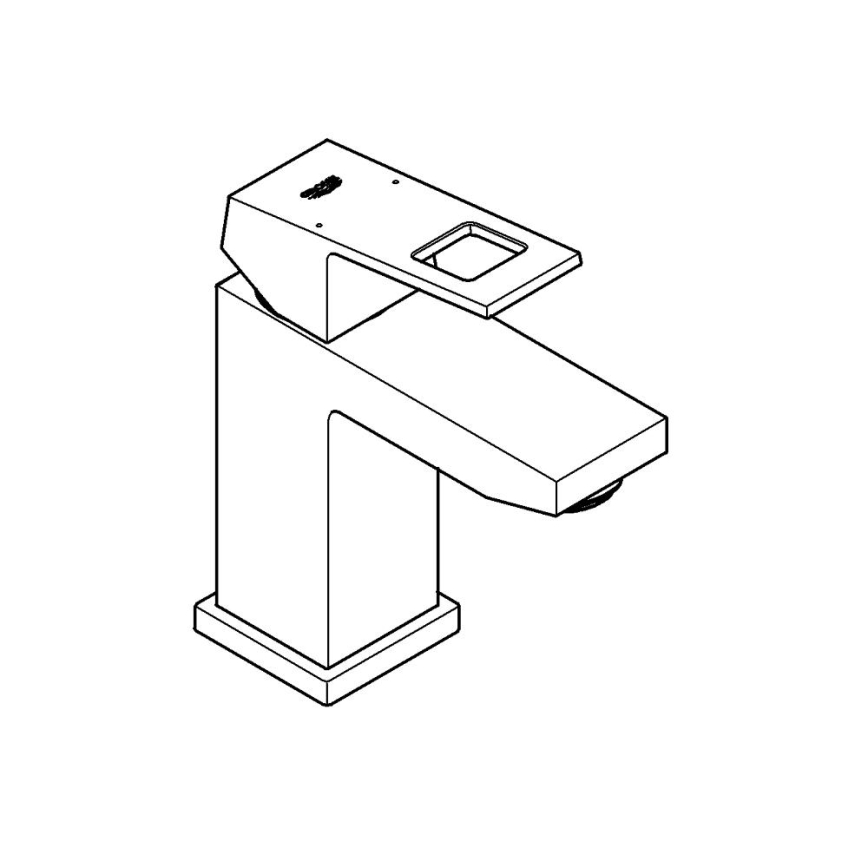 GROHE 2313200E - Slavina za umivaonik EUROCUBE veličina S, sjajni krom
