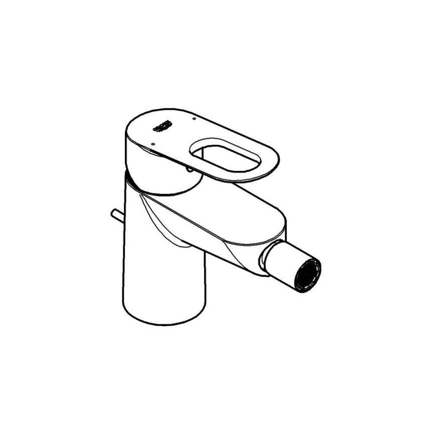 GROHE 23338000 - Slavina za bide BAULOOP, sjajni krom