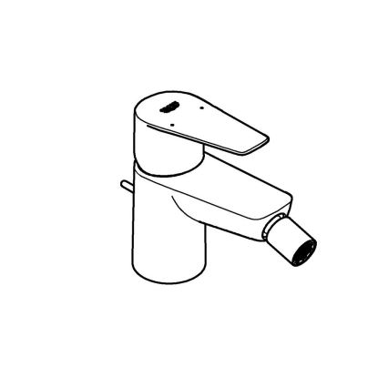 GROHE 23345001 - Baterija za bide START EDGE sjajni krom