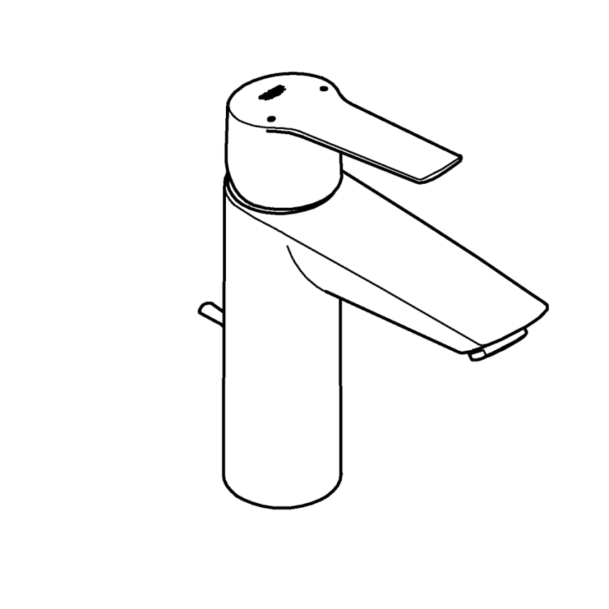 GROHE 23455002 - Slavina za umivaonik START 2021 veličina M sjajni krom