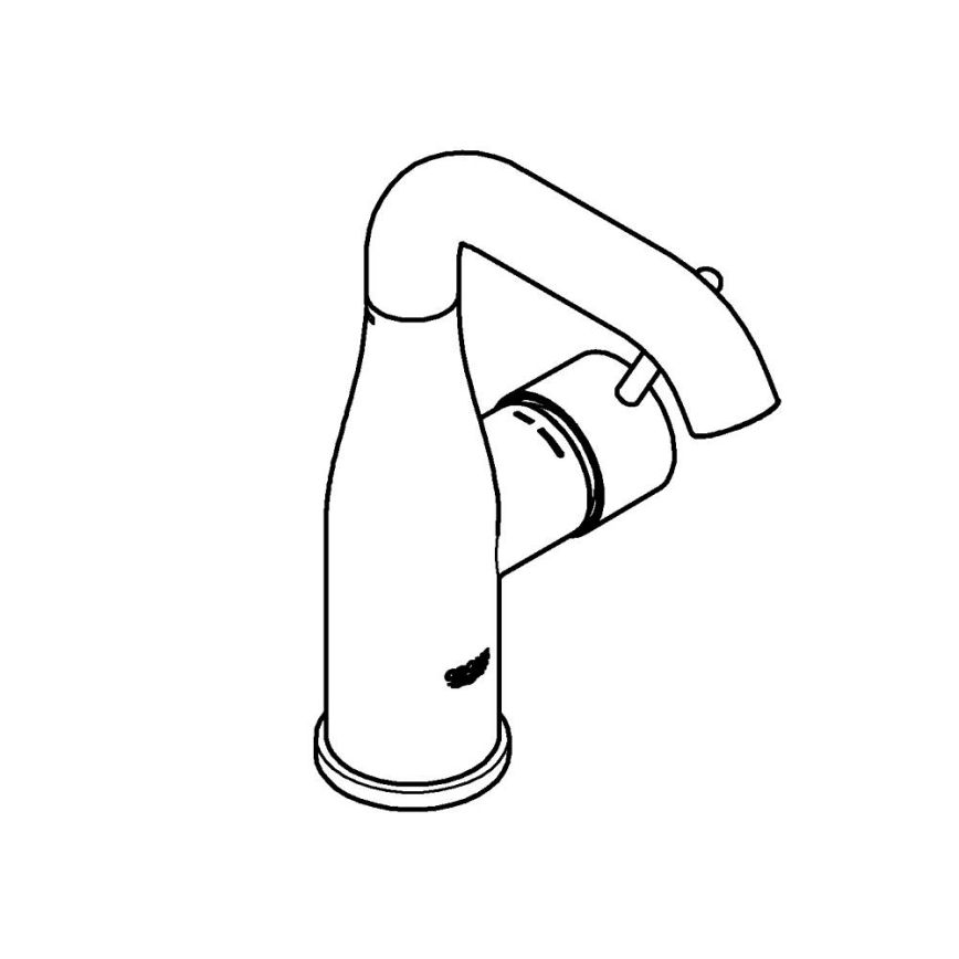 GROHE 23463001 - Slavina za umivaonik ESSENCE, veličina M, sjajni krom