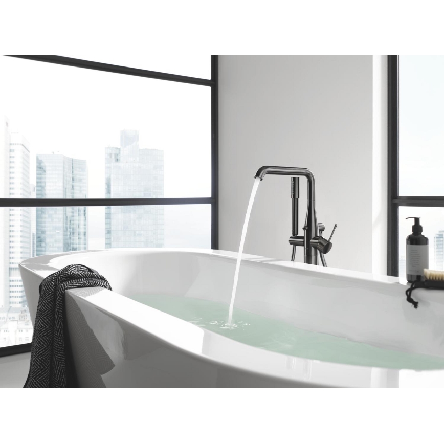 GROHE 23491AL1 - Miješalica za kadu ESSENCE 277 mm grafit