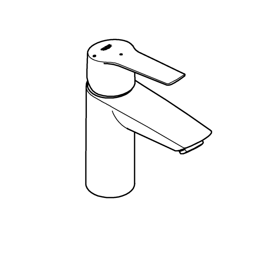 GROHE 23551002 - Slavina za umivaonik START, veličina S, sjajni krom