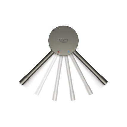 GROHE 23590AL1 - Miješalica za umivaonik ESSENCE, veličina S, grafit