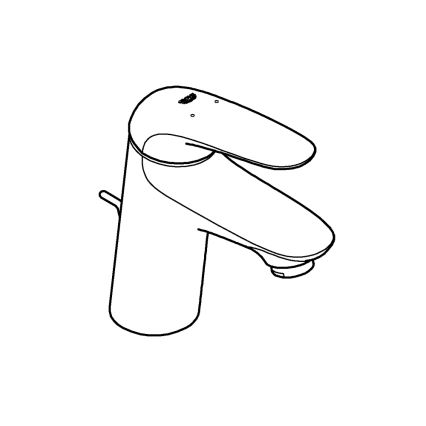 GROHE 23707003 - Slavina za umivaonik EUROSTYLE 163 mm sjajni krom