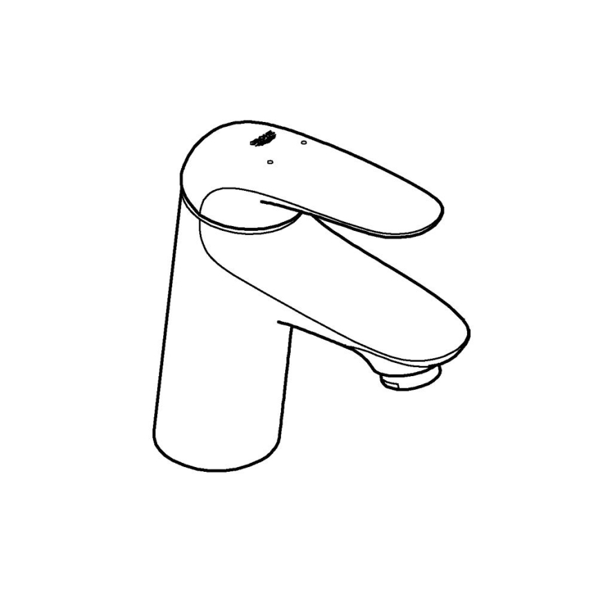 GROHE 23715003 - Miješalica za umivaonik EUROSTYLE, veličina S, sjajni krom