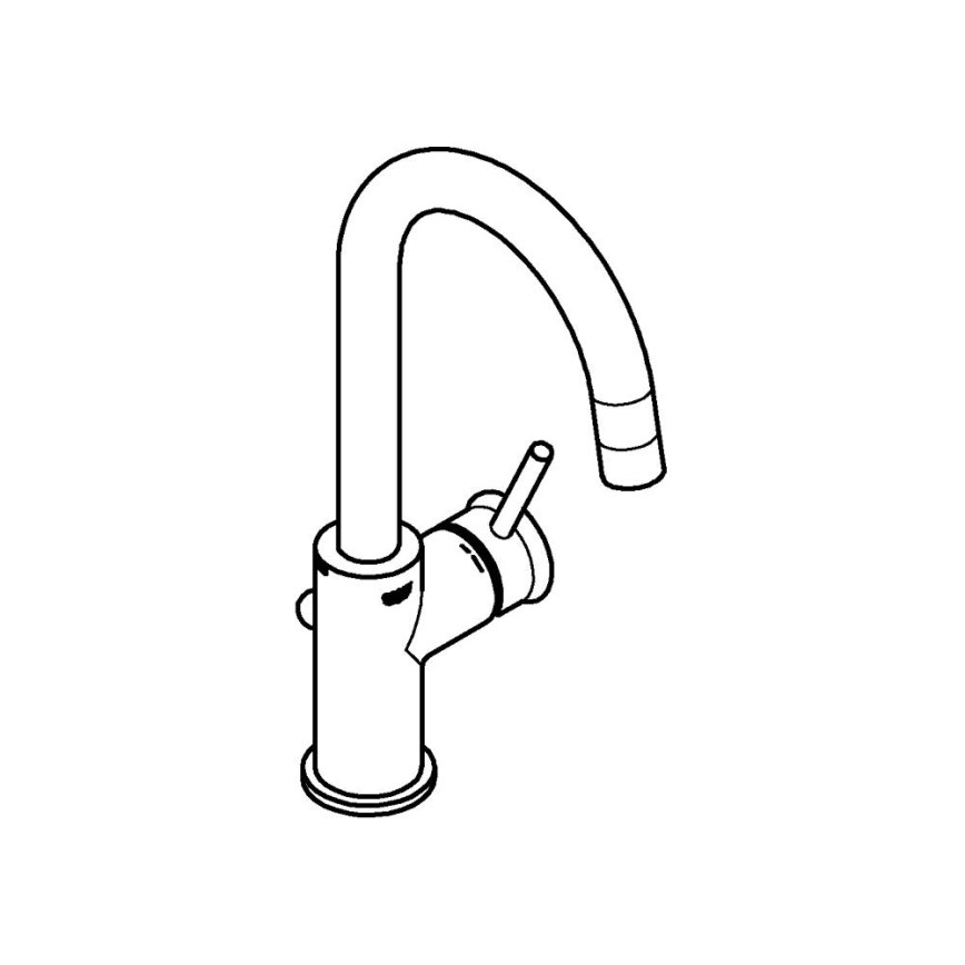 GROHE 23783000 - Slavina za umivaonik START CLASSIC 311 mm, sjajni krom